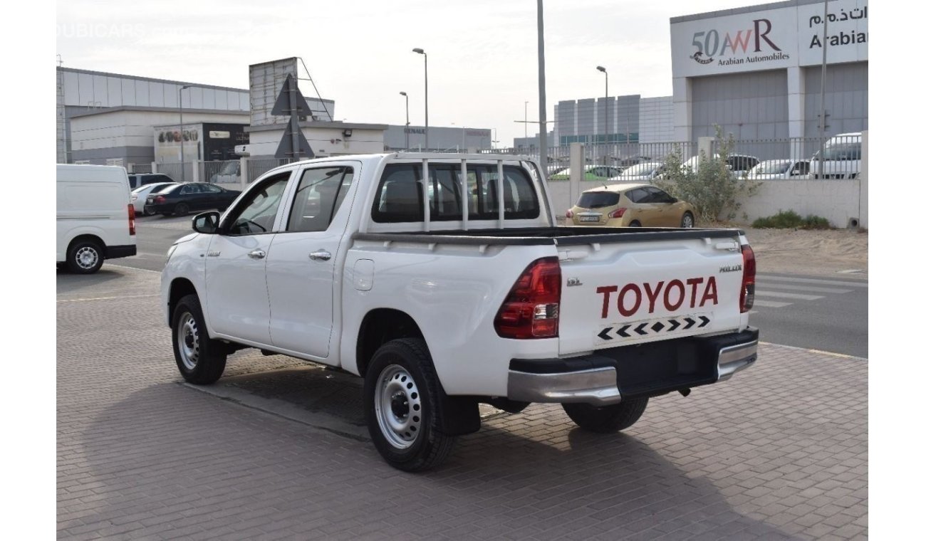 Toyota Hilux GL GL GL 2018 | TOYOTA HILUX DOUBLE CAB GL 4X4 | 2.7L V4 | PETROL | MANUAL TRANSMISSION | GCC | FULL