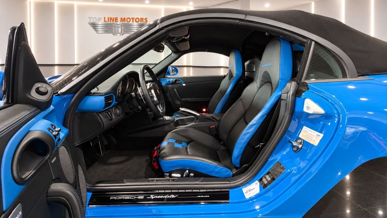 بورش 911 SPEEDSTER | مواصفات دول مجلس التعاون الخليجي | إصدار محدود | سجل صيانة كامل | لون خاص