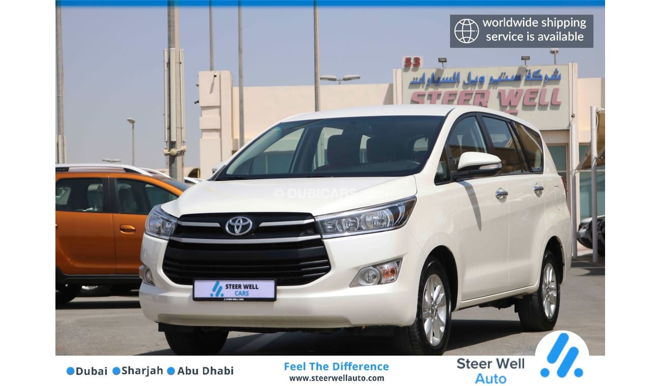 Toyota Innova 2017 - 7 SEATER SUV - 2.4 L - V4 - EXCELLENT CONDITION WITH GCC SPECS - VAT EXCLUDED