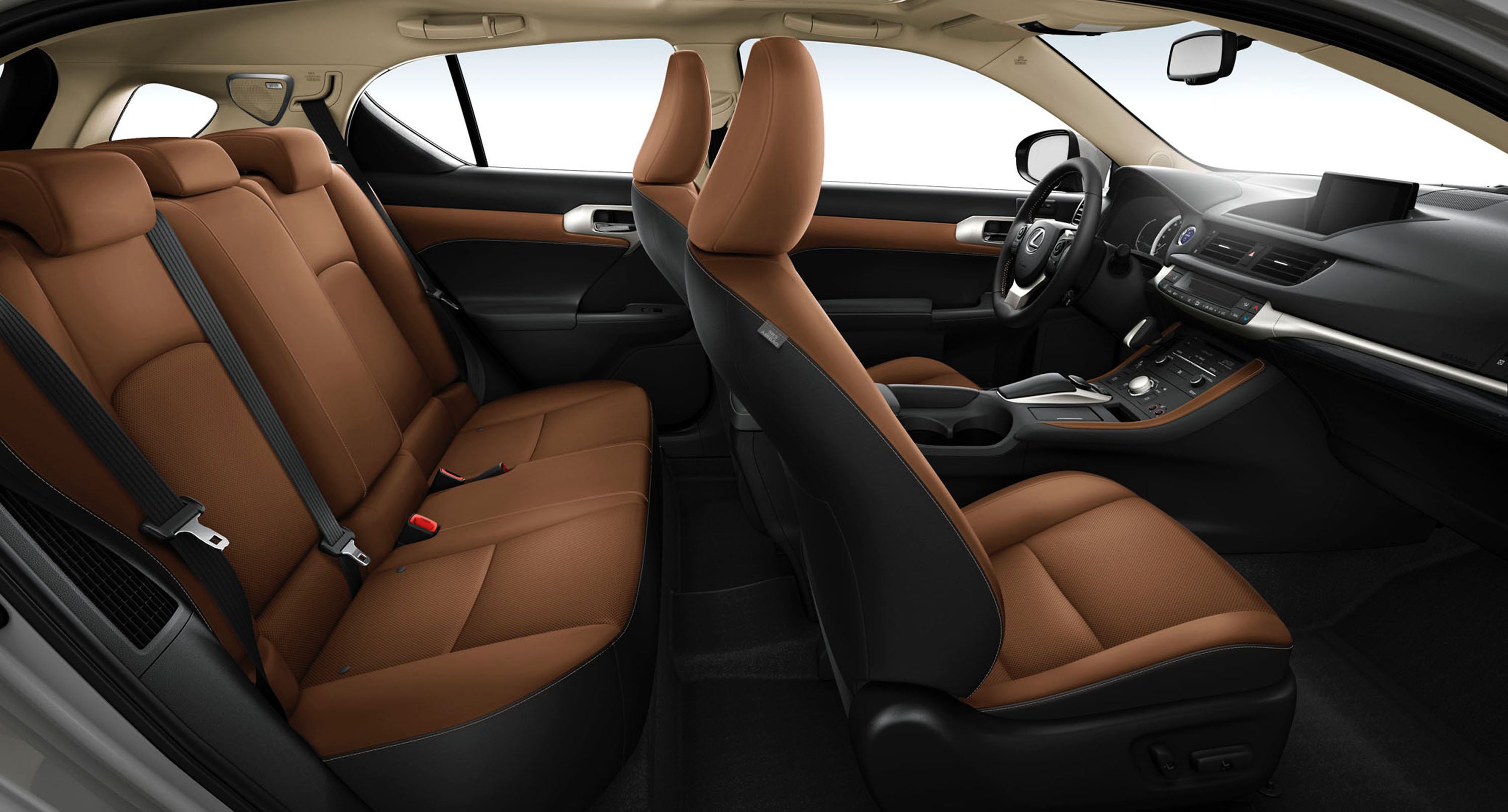 Lexus CT200h interior - Seats
