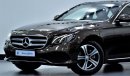 مرسيدس بنز E200 EXCELLENT DEAL for our Mercedes Benz E200 ( 2017 Model ) in Brown Color GCC Specs