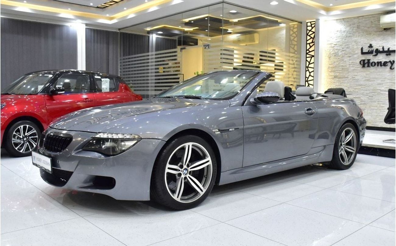 BMW M6 STANDARD EXCELLENT DEAL for our BMW M6 Convertible ( 2008 Model ) in Gray Color American Specs