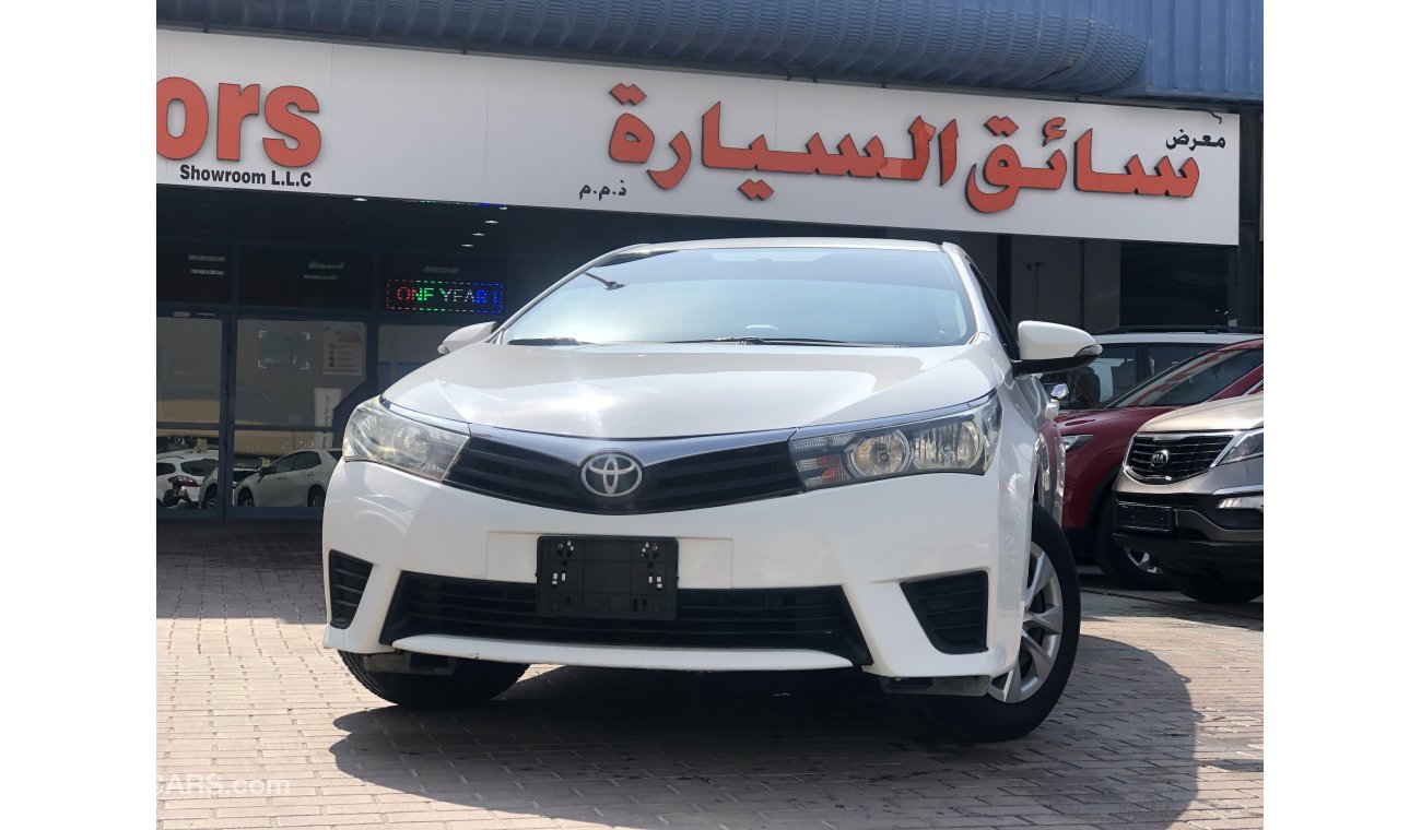 تويوتا كورولا ONLY 548X60 MONTHLY TOYOTA COROLLA 2015 1.6 LTR UNLIMMITED KM WARRANTY