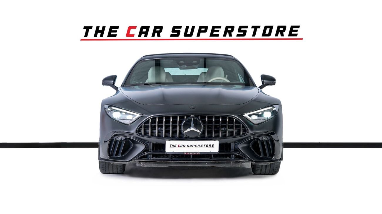 Mercedes-Benz SL 55 AMG Roadster 4Matic+ Full Option - Carbon Fibre Package - Night Package - GCC Specifications