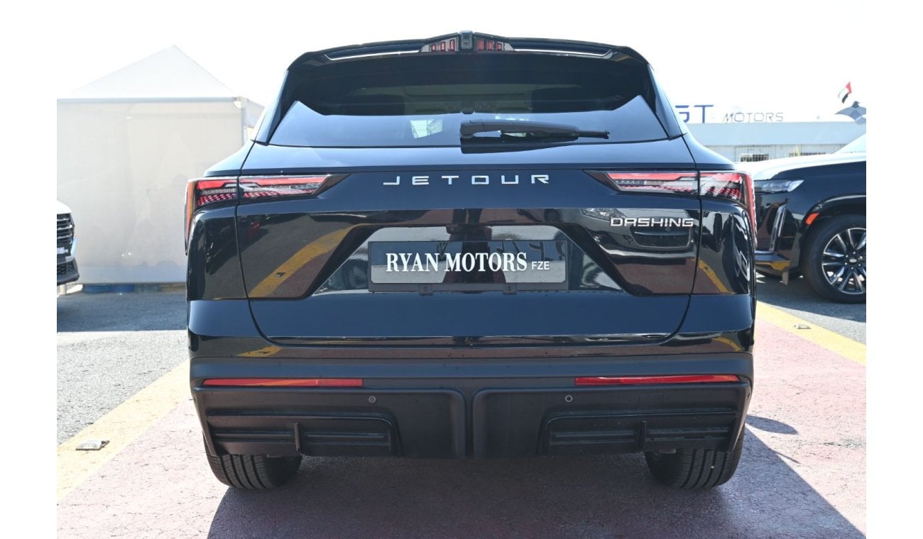 جيتور داشينج Jetour Dashing 1.6L Turbo, FWD, Panaromic Roof, HUD, Color Black, Model 2023