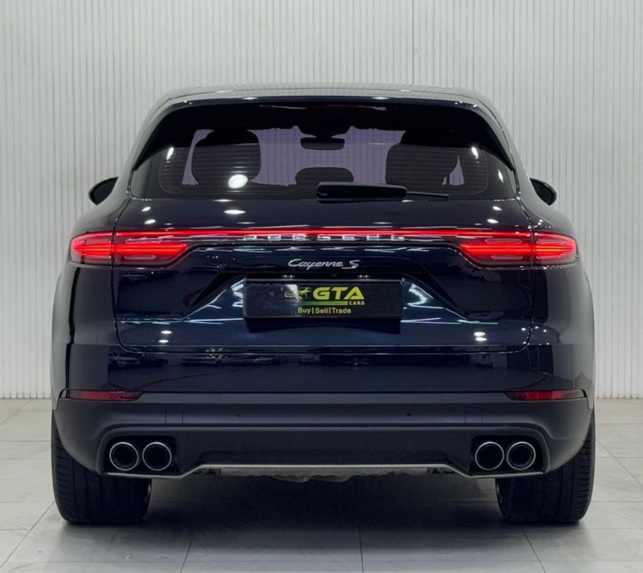 بورش كايان S 2.9L (435 HP) 2019 Porsche Cayenne S, One Year Warranty, Full Service History, GCC