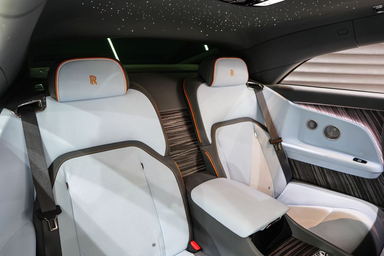 رولز رويس سبيكتر Mansory, Forged Carbon, Bespoke Audio, Starlight, Illuminated Grille, Canadel Paneling!!