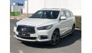 Infiniti QX60 ONLY 1237X60 MONTHLY FULL OPTION INFINITY QX60 LUXURY 7 SEATER !!WE PAY YOUR 5% VAT!