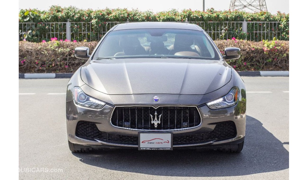 Maserati Ghibli MASERATI GHIBLI - 2014 - GCC - ASSIST AND FACILITY DOWN PAYMENT - 1755 AED/MONTHLY - 1 YEAR WARRANTY