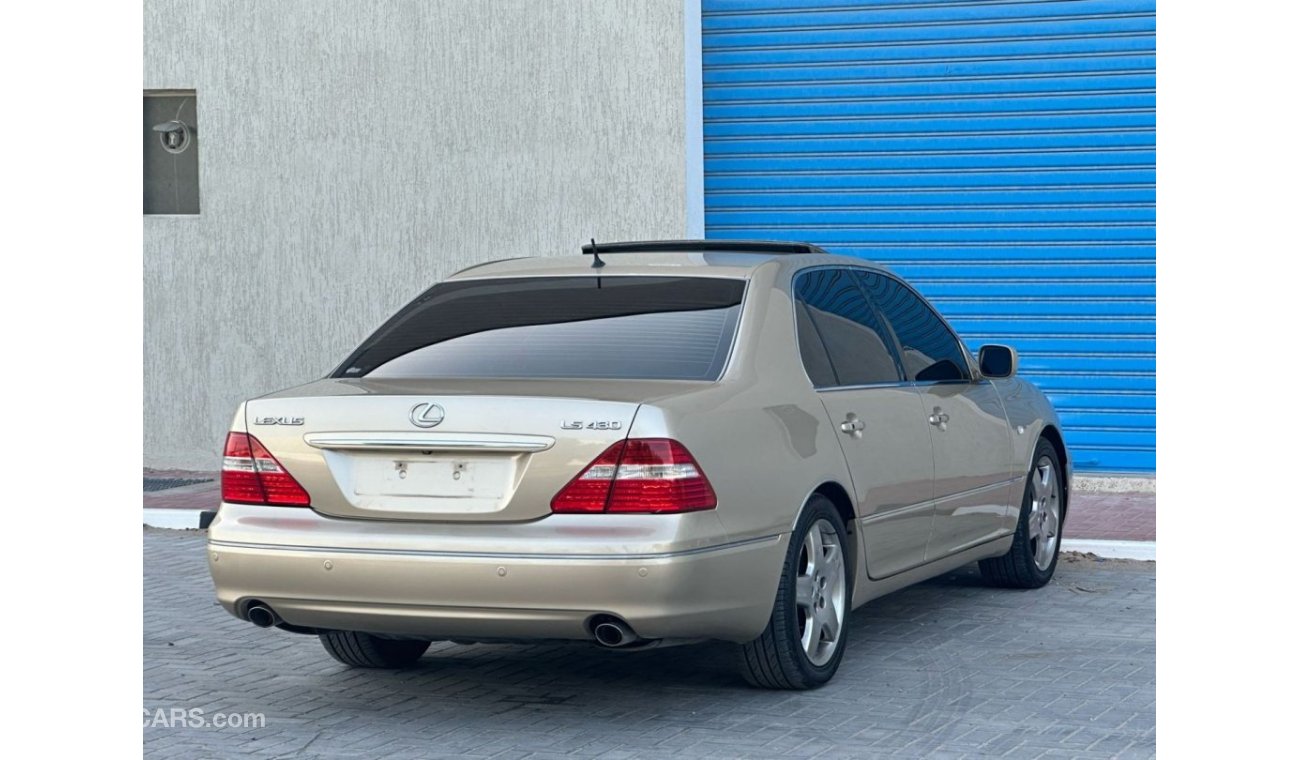 لكزس LS 430 لكزس ال اس430  موديل : 2006 مطلوب: 38,000 درهم ممشى: 209,000 كم مواصفات خليجية  ، فل الترا ، فتحه ، 