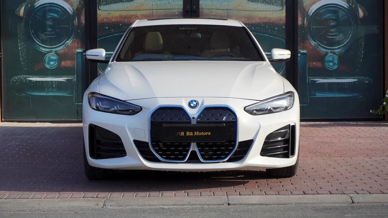 BMW i4 eDrive 35 | Full Electric | GCC Specs | Very Low Mileage