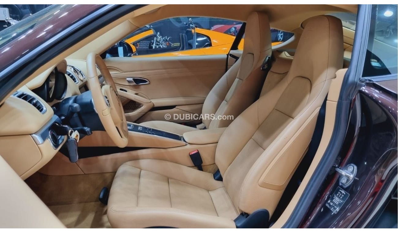 Porsche 718 Cayman Std PORSCHE CAYMAN 2014 GCC IN BEAUTIFUL CONDITION FOR 145K AED