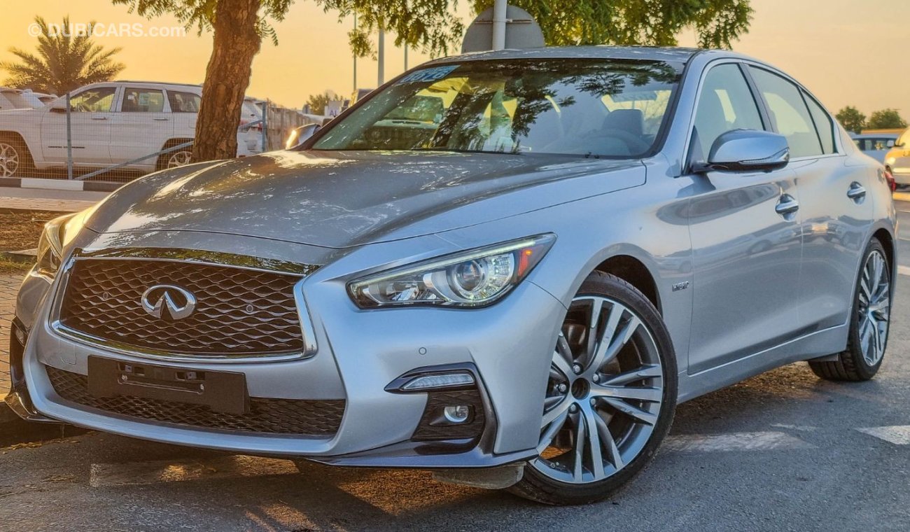 إنفينيتي Q50 S Hybrid V6 3.5L GCC 0Kms Full Option