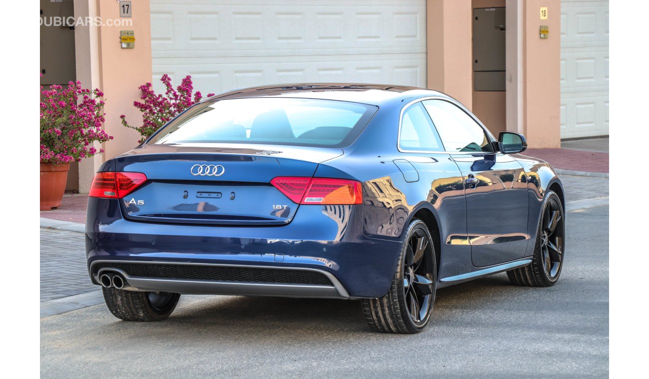 أودي A5 35TFSI S-Line 2014 GCC Under Warranty with Zero Downpayment.