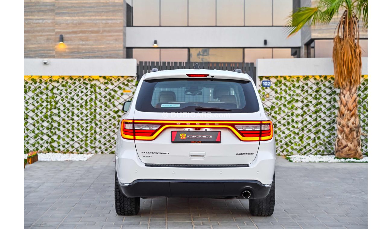 Dodge Durango Limited 3.6L | 1,253 P.M | 0% Downpayment | Full Option | Immaculate Condition!