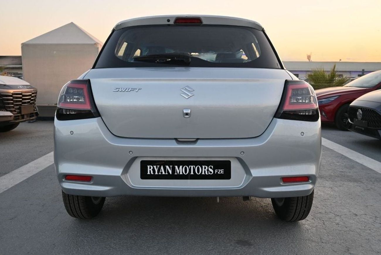 Suzuki Swift GLX 1.2L Suzuki Swift 1.2L Petrol, Hatchback, FWD, 5Doors, Color Silver Model 2025 (Export Price)