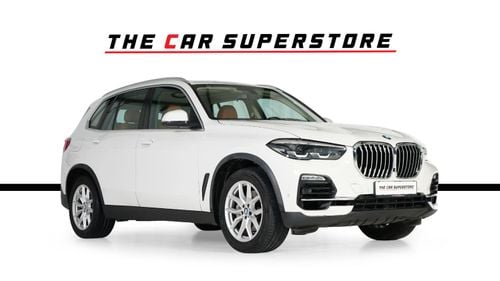 BMW X5 40i EXCLUSIVE 40i X-Drive-GCC-BMW Full Service History-Mint Condition-Pearl White