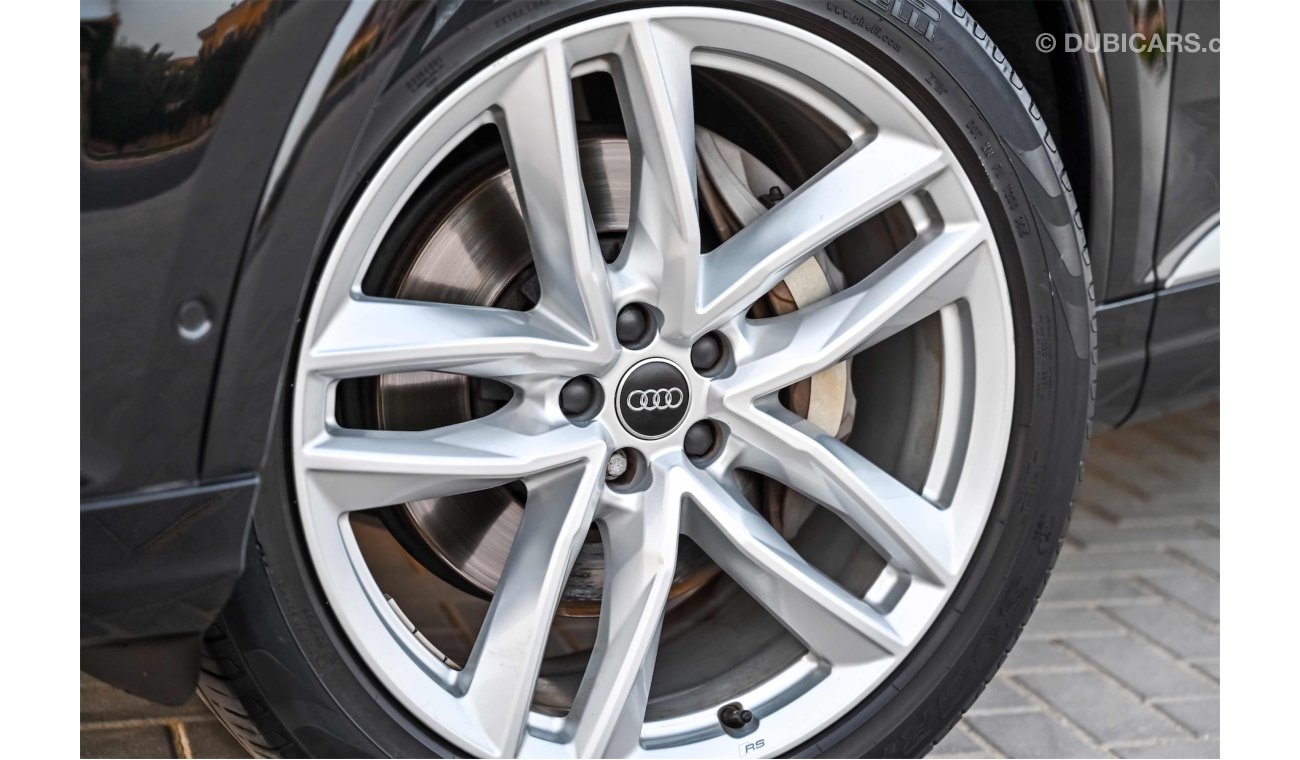 Audi Q7 45TFSI S-Line | AED 3,016 Per Month | 0% DP | Fully Loaded | 30/11/2021 Service Contract