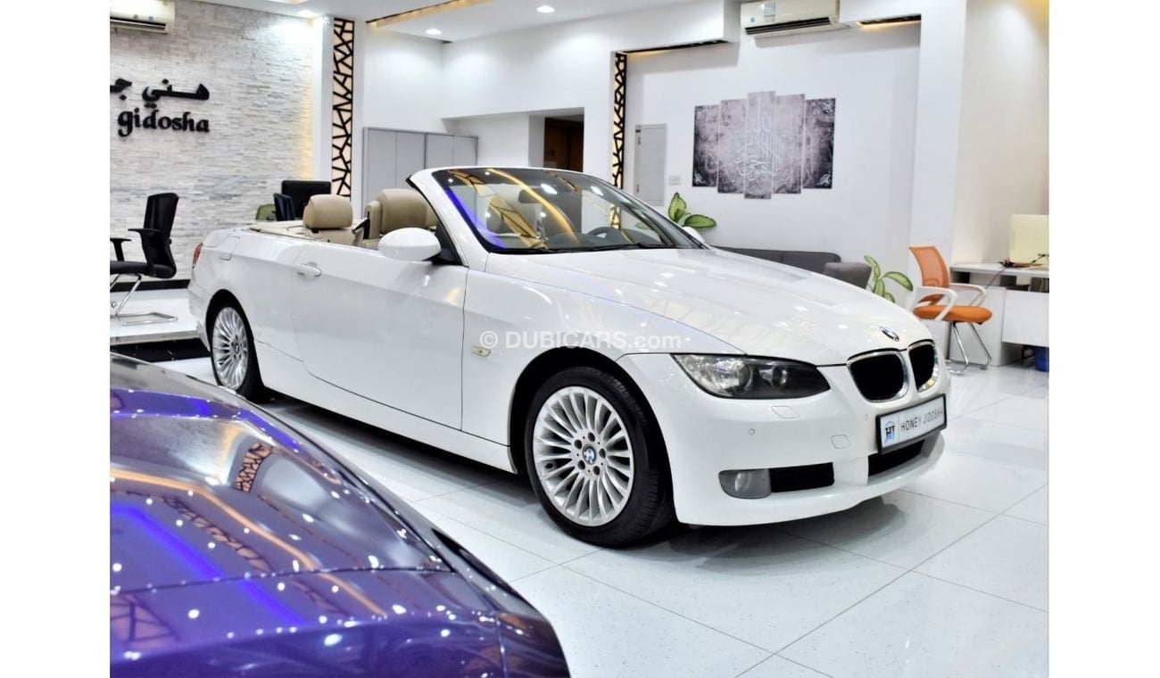 BMW 320i EXCELLENT DEAL for our BMW 320i Convertible ( 2008 Model ) in White Color GCC Specs