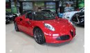 Alfa Romeo 4C SPIDER