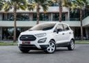 فورد ايكو سبورت 588 P.M |  Ecosport | 0% Downpayment | Under Warranty!