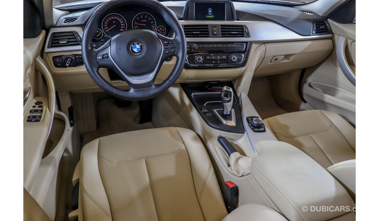 بي أم دبليو 320 BMW 320i 2018 GCC under Warranty with Zero Down-Payment.