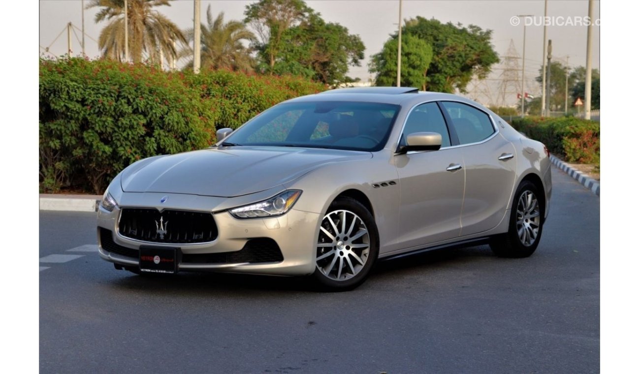 مازيراتي جيبلي MASERATI GHIBLI S 2014 FULL SERVICE HISTORY