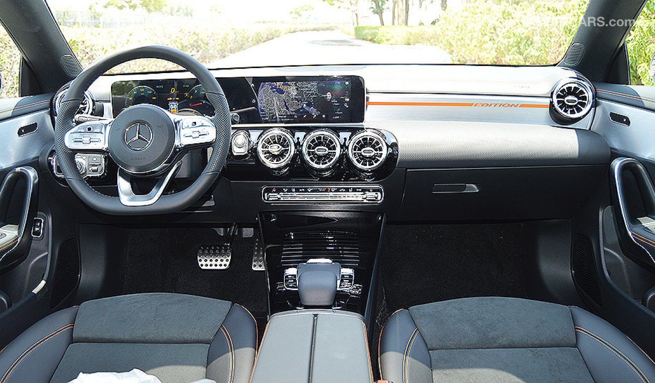 Mercedes-Benz CLA 200 2020, Edition 1, GCC, 0km w/ 2Yrs Unlimited Mileage Warranty + 3Yrs or 60,000km Free Service at EMC