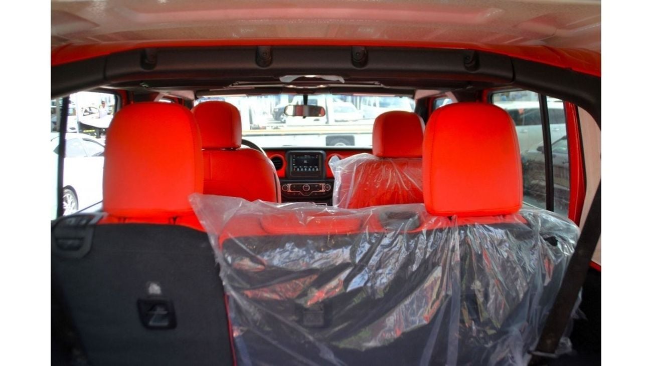 Jeep Wrangler Unlimited Sport JEEP WRONGLER 2021 RED INTERIOR