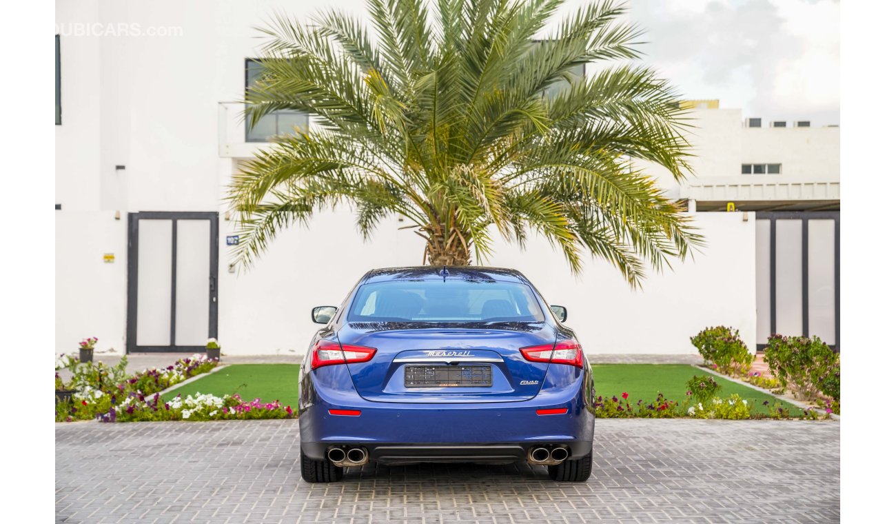 Maserati Ghibli AED 1,841 Per Month | 0% DP | Exceptional Condition!