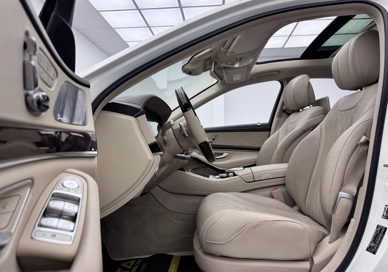 Mercedes-Benz S 560 Std 4.0L (463 HP) 2018 Mercedes Benz S560 4MATIC, Warranty, Full Mercedes Service History, Fully Loa