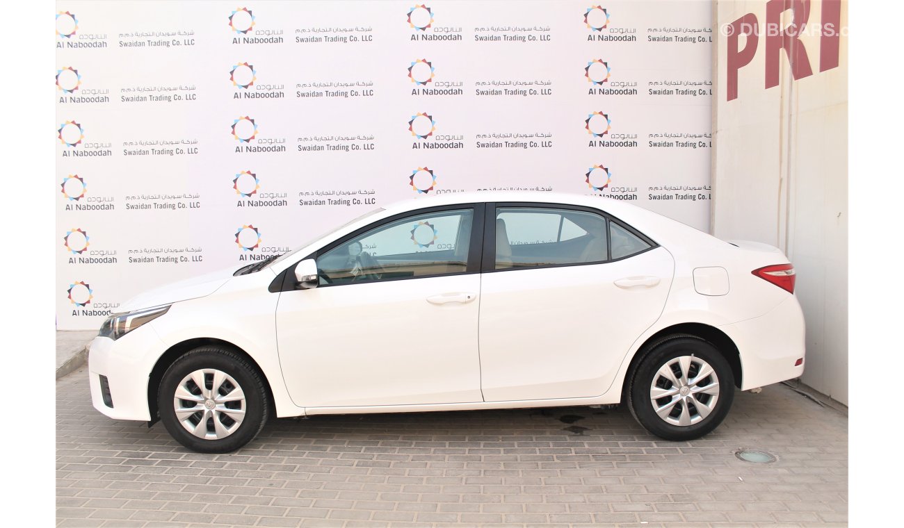 Toyota Corolla 1.6L SE 2016 GCC SPECS DEALER WARRANTY