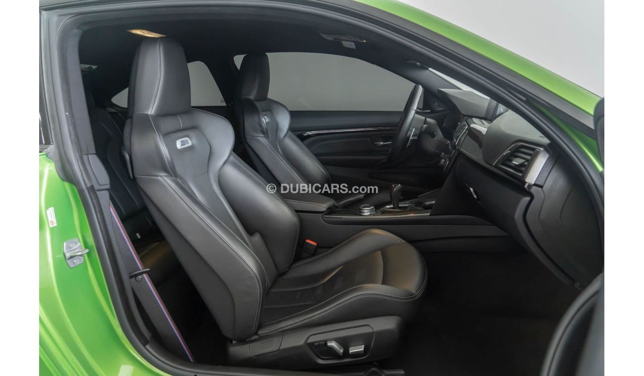 BMW M4 Competition 2017 BMW M4 Competition Pack / Individual High Option Spec in Java Green / Full Service 