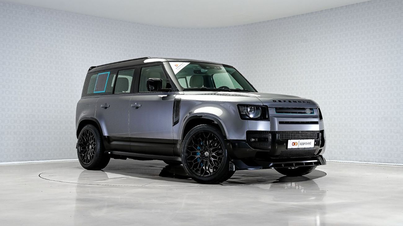 لاند روفر ديفندر P400 110 X-Dynamic SE 3.0L (5 Seater) | AED 4,767 PM | Warranty June 2028 | GCC