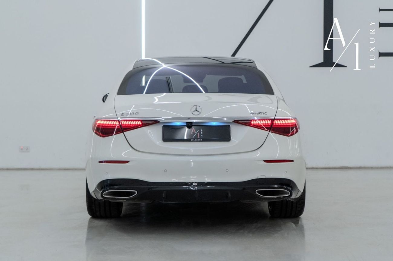 Mercedes Benz S500 4MATIC 3.0L 2021 Mercedes S500, Full Option, Diamond Seats, Excellent Condition, European Specs