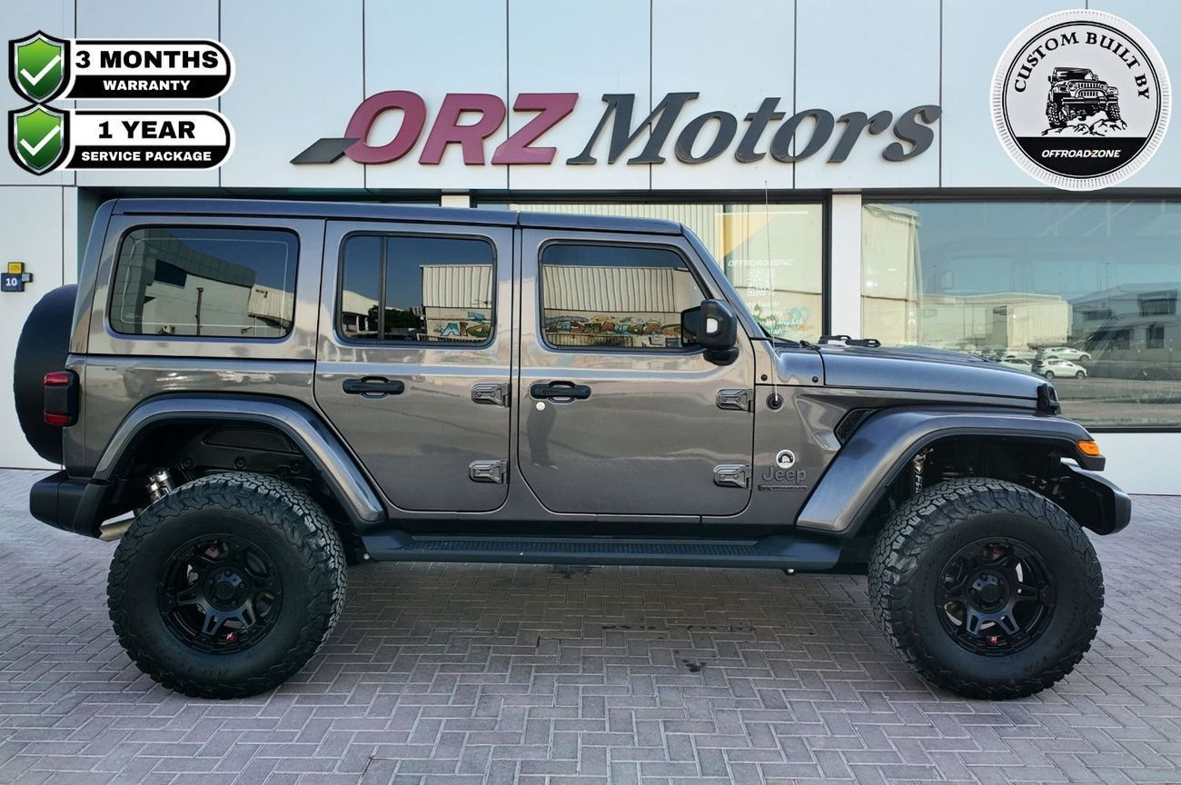Jeep Wrangler Unlimited Sahara 3.6L / 3 Months ORZ Warranty and 1 Year ORZ Service Package Included