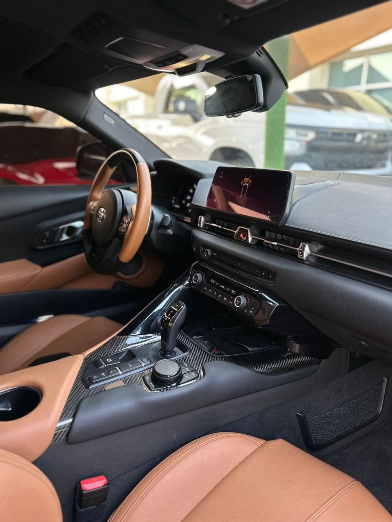 Toyota Supra GR RB 3.0L TOYOTA SUPRA GR GCC 2023 Service history (under warranty) Original paint  full option Ful