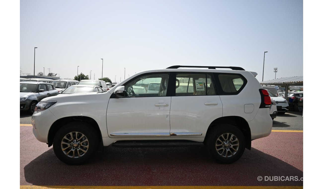 Toyota Prado Toyota Landcruiser Prado (TRJ 150) 2.7L Petrol, SUV 4WD 5Doors, Color White, Model 2021