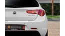 Alfa Romeo Giulietta Veloce 2021 | 1,508 P.M  | 0% Downpayment | SLEEK CRUISER!