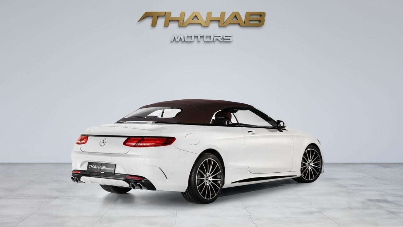 مرسيدس بنز S 500 S-CLASS - 2016 | CABRIOLET CONVERTIBLE | 2-DOOR SOFT-TOP | GCC SPECS | PERFECT CONDITION