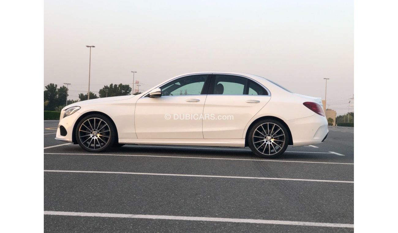 Mercedes-Benz C 200 AMG Pack MODEL 2016 GCC car perfect condition inside and outside low mileage full electric control s