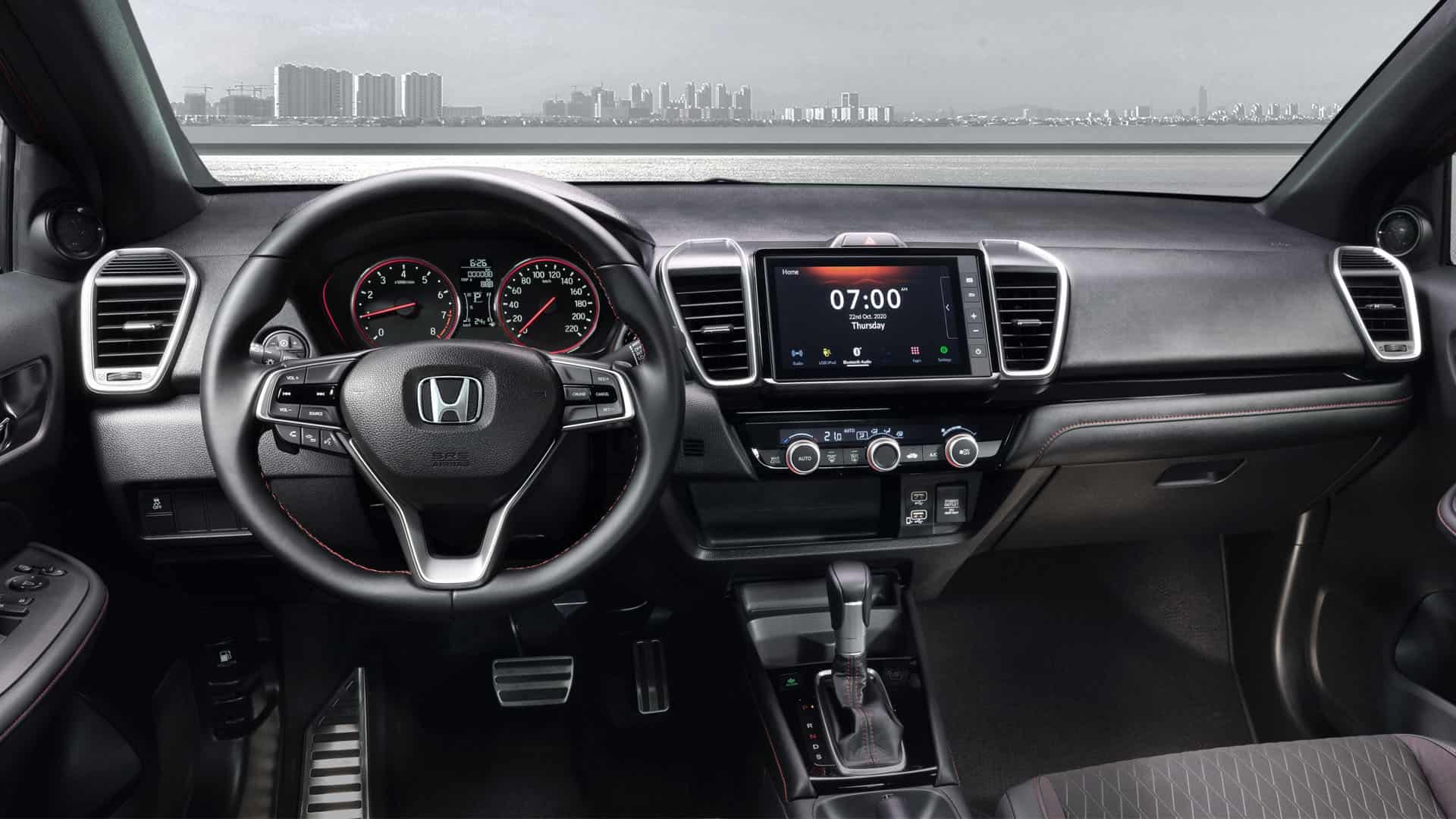 Honda City interior - Cockpit
