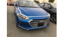 Hyundai Elantra with screen camera and wheels