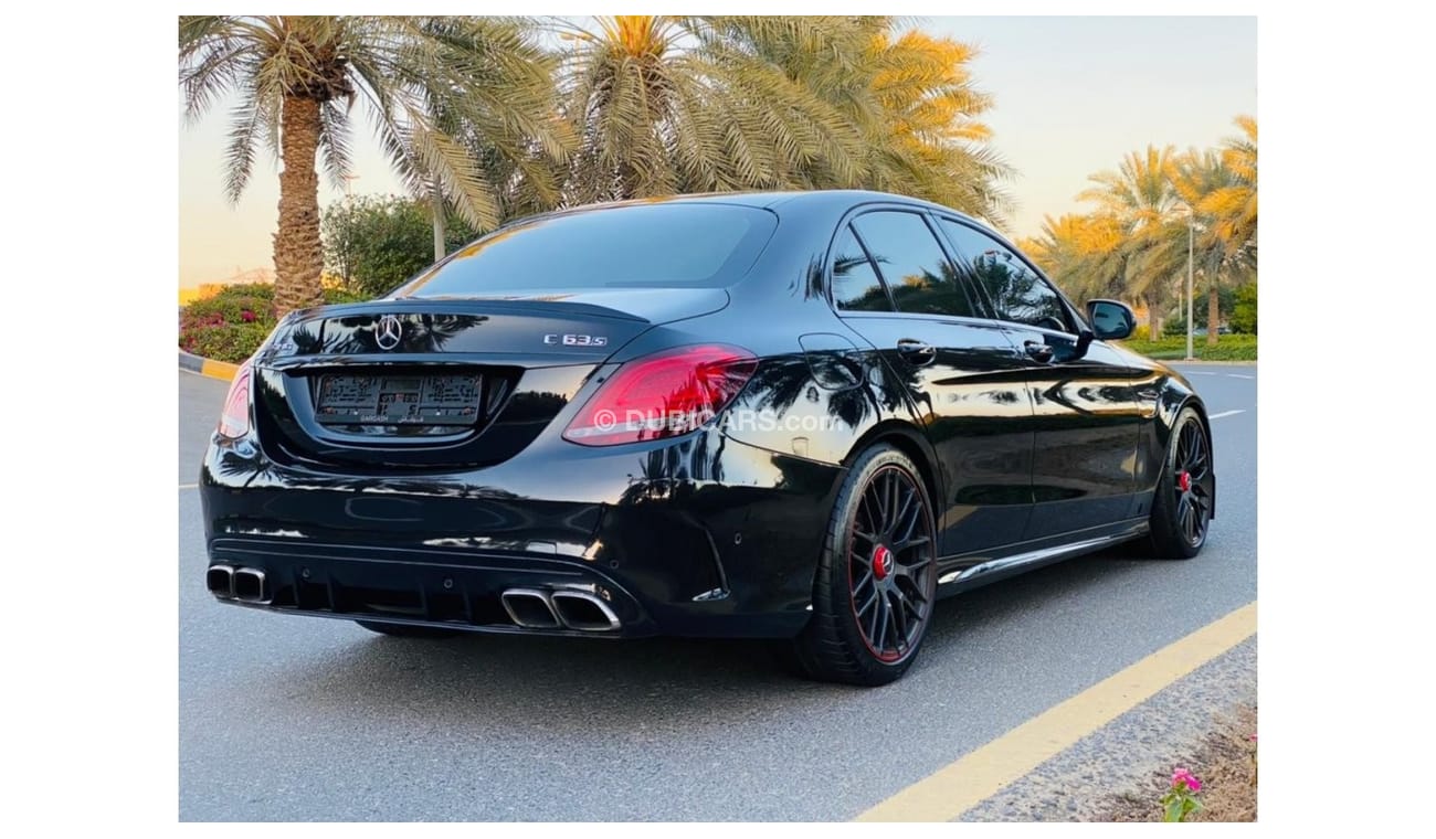 Mercedes-Benz C 63 AMG Mercedes Benz C63s GCC edition 1 perfect condition