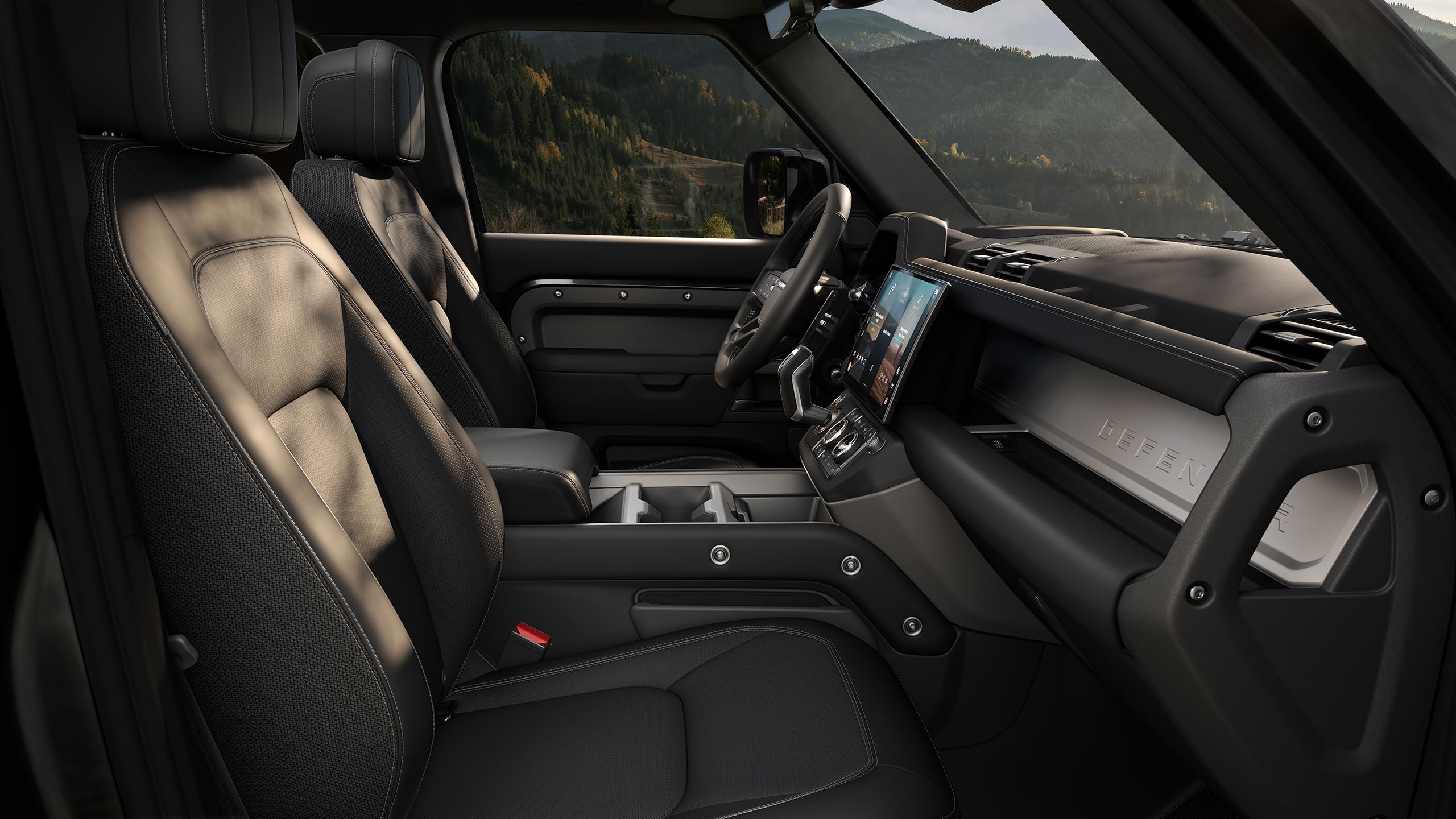 Land Rover Defender interior - Seats