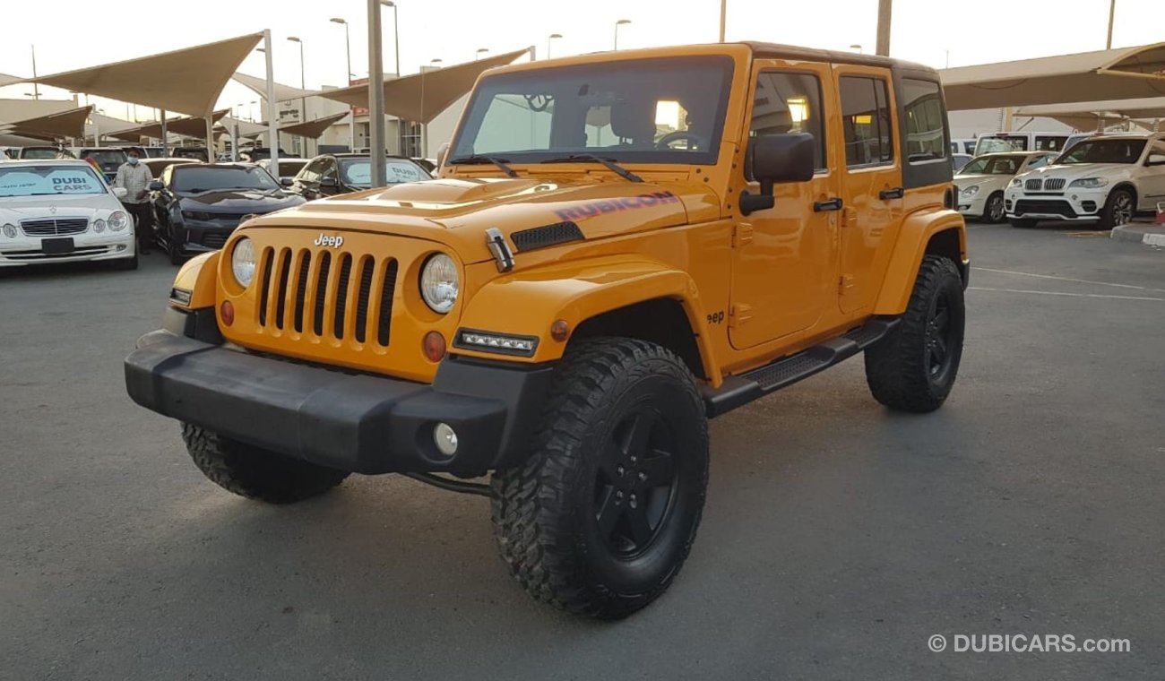 Jeep Wrangler Jeep Wrangler model 2012 GCC car prefect condition full option low mileage one owner