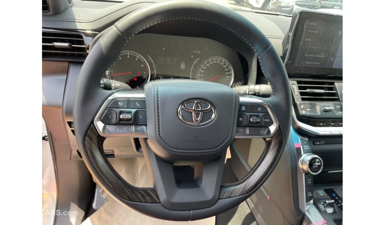 Toyota Land Cruiser LAND CRUISER VXR,  3.5L, PETROL, TWIN TURBO, NEW SHAPE, FULL OPTION , MODEL 2022, FOR EXPORT ONLY