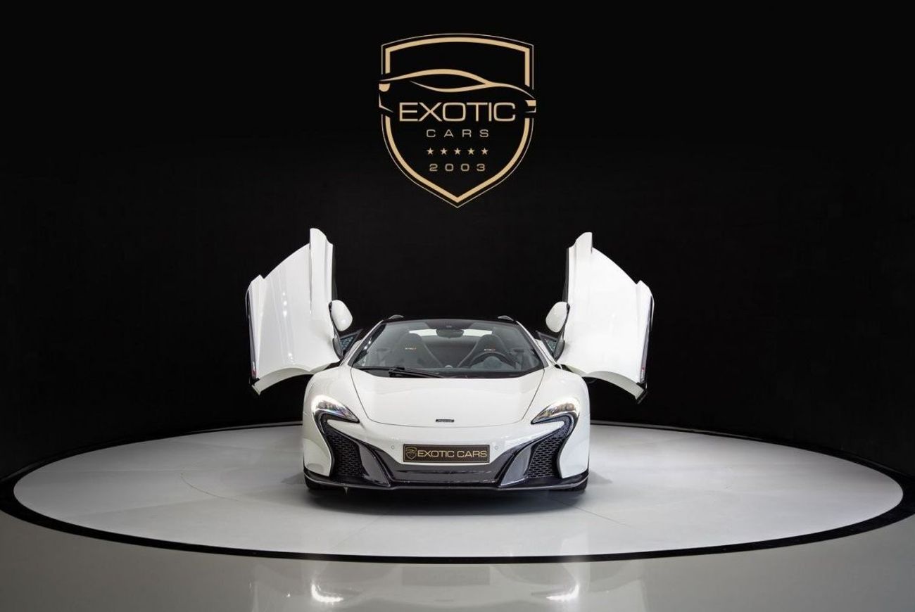 McLaren 650S McLaren 650s Spider