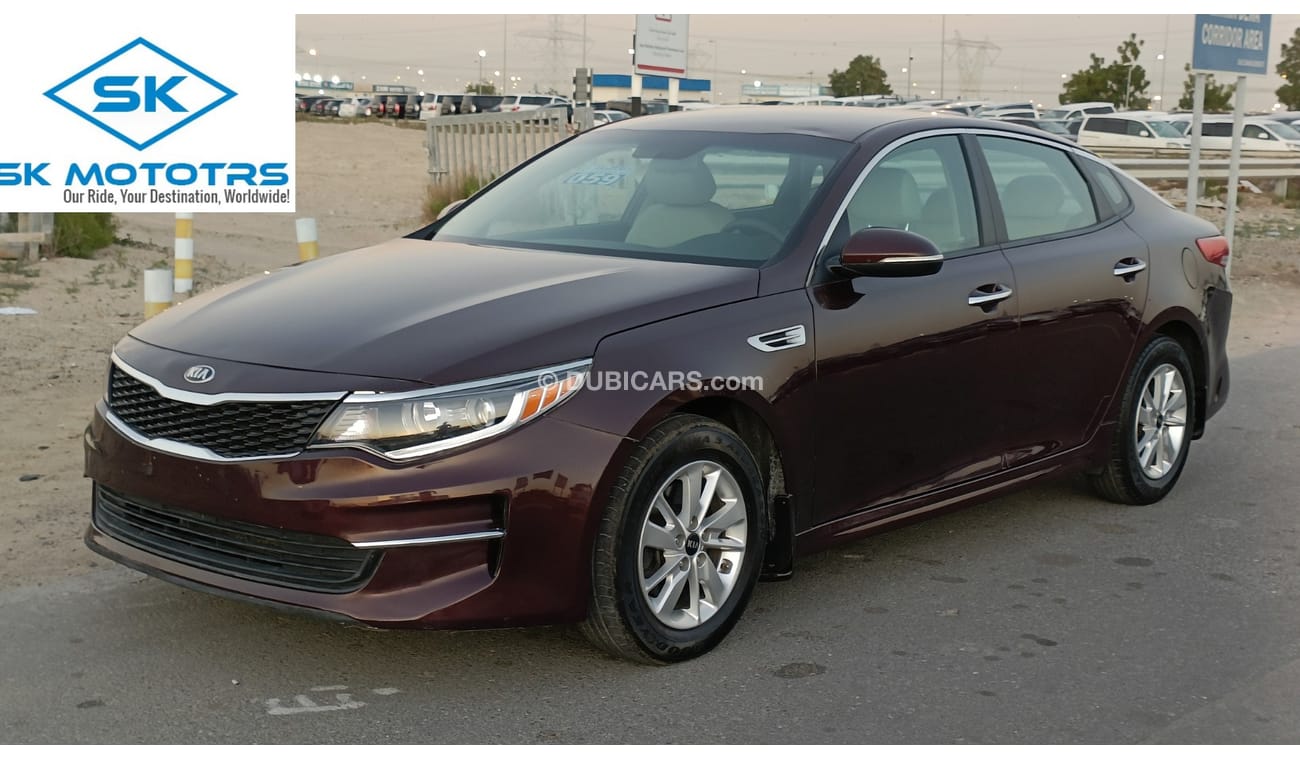 Kia Optima 2.4L Petrol, Leather Seats, DVD + Back Camera, 16'' Rims, Clean Interior and Exterior (LOT # 8894)