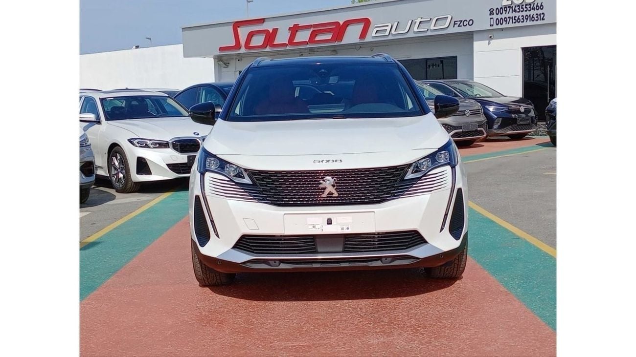 Peugeot 5008 GT 1.6 Turbo Gasoline FWD 2023 white color 7 seats ( for local registration +10%)